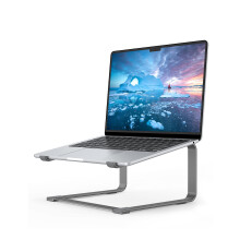 SOUNDANCE Laptop Stand for Desk, Metal Computer Riser, Heavy Stable PC Holder, Ergonomic Laptops Elevator for 12 to 17.3 Inches Notebook Computer