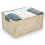 IGNPION Seagrass Storage Basket Woven Seagrass Desktop Rectangular Bathroom Storage Organiser Box 1