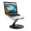 Swivel Laptop Stand for Desk, Adjustable Height Aluminum Computer Stand with 360 Rotating Base, Foldable Ergonomic Riser 1