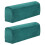 sourcing map Stretch Sofa Armrest Covers Dark Green 2 Pcs 1