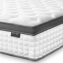 Giovanly 10 Inch Single Size Mattress, Hybrid Mattress in a box Gel Memory Foam, Pocket Springs