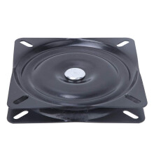 6" Bar Stool Swivel Seat, Square Replacement Turntable Mechanism Heavy Duty Plate for Bar Stool Recliner Chair or Office Furniture