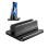 VAYDEER Vertical Laptop Stand, 1-Slot, Adjustable, ABS, Black 1