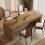 Tribesigns Tribesigns 78.7-inch Large Dining Table for 6-8, Rectangular Kitchen Table with Heavy Duty Pedestal 1