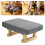 JJoexyfit Multi-Functional Foot Stool with Solid Wood Legs, Linen Fabric 1