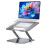 TeckNet TECKNET Laptop Stand for Desk, Adjustable Ergonomic Laptop Holder (Grey) 1