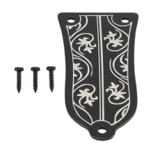 Gitarren Hals Stab Abdeckung GR34 Hals Stab Form für Elektrisch Gitarre   (Schwarz)
