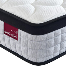 dosleeps Single Mattress 3FT,10 Inch Extra Thick 9-Zone Orthopedic Mattress with Memory Foam & Pocket Springs and 3D Breathable Fabric- Motion