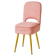 IBUYKE Storage Vanity Stool Chair with Folding Backrest, Pink WBD027P