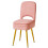 IBUYKE Storage Vanity Stool Chair with Folding Backrest, Pink WBD027P 1