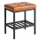 IBUYKE Rectangular Makeup Stool, PU Seat Vanity Chair, Light Brown WBD017J 1
