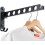 JOOM Foldable Wall Mounted Clothes Hanger Rack, Space Saving, Black 1