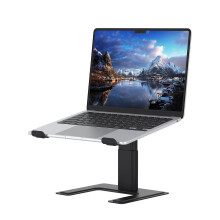 ALASHI Laptop Stand for Desk, Computer Stand Adjustable Height, Ergonomic Notebook Laptop Riser