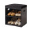 YMYNY Small Shoe Storage Bench with Cushion, Black, HBD028B 1