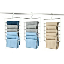 Pluvinctus 3 Pcs Trouser Hangers Space Saving, Wardrobe Storage Organiser ï»¿