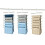 Pluvinctus 3 Pcs Trouser Hangers Space Saving, Wardrobe Storage Organiser ï»¿ 1