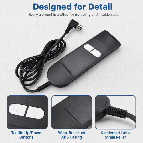 DECARETA Recliner Chair Controller 2 Button 5 Pin 2