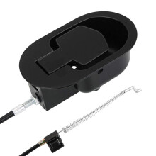PERFETSELL Universal Sofa Chair Recliner Release Pull Handle Replacement Parts with Cable Metal Couch Style Pull Chair Release Handle fits Recliner