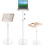 OUUTMEE Height Adjustable 50 to170CM Standing Reading Stand with Foldable 1