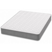 Starlight Beds Grey Chevron Small Double Hybrid Mattress