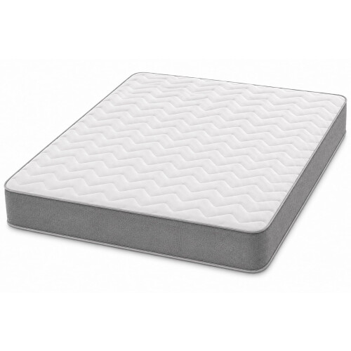 Starlight Beds Grey Chevron Small Double Hybrid Mattress