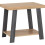 Seconique Seconique Eddie Side Table in Grey/Sonoma Effect 1