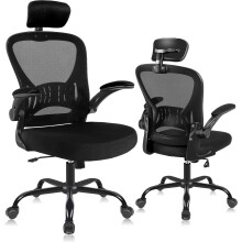 ralex-chair Office Chair, Ergonomic Mesh Adjustable Desk Chair, Black
