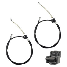 2 Pcs Replacement Recliner Chair Cable, Sofa Recliner Handle Metal Cable, Universal Fit with Spring Hook, Compatible with Massage Chairs