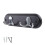keypak Wall Mounted Robe Coat Rack with 2 Black Double Hooks 1