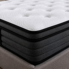 SANA SLEEP 5FT King Mattress,9 Zone Orthopedic King Mattress, Comfortable Home Pocket Spring Mattress