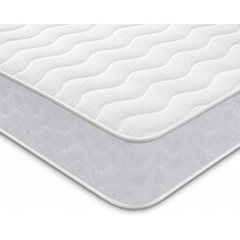 Starlight Beds Wave Budget Sprung Small Single Mattress with Foam Layer