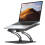 Nulaxy Adjustable Laptop Stand for Desk, Dual Foldable Design, Black 1