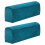 sourcing map Stretch Sofa Armrest Covers Peacock Blue 2 Pcs 1