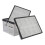 Teyyvn 3-Pack 30 L Plastic Stackable Collapsible Storage Crates 1