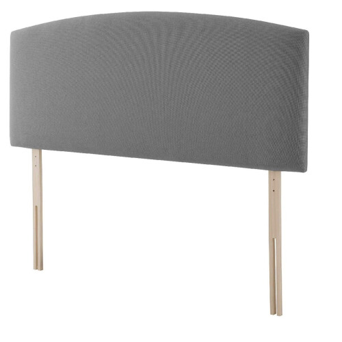 Silentnight Silentnight Selene Upholstered Headboard, Slate Grey Fabric, Super King