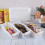 Ramddy 12-Pack Desktop Slim Storage Basket, Plastic Small Storage Baskets 4