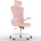 Feonase Ergonomic Office Chair with Adjustable Headrest and Lumbar Support, Mesh Back, Flip-up Armrests and Rocking Function 1