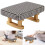 Stowetry Foot Stool, Pouffe Footstool with Removable Cover 1
