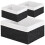 Vagusicc Wicker Storage Basket, Set of 3 Rectangular Storage Gift Hamper Basket with Removable Fabric Lining 1