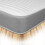 Starlight Beds Linear Grey European Double Size Mattress 140 x 200 1