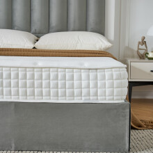 Sana Essentials Super King Mattress 6FT, 7-Zone Pocket Sprung Foam Support for Comfort, Medium Firm Orthopaedic Design, Motion Isolation