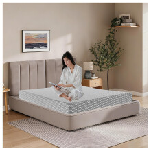 Dai Lufei Memory Foam Double Mattress, Medium Firm Support, Mattress Protector with Zipper Removable Cover,Soft Comfort(Grey, Double 20cm)