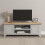 Seconique Seconique Windsor Straight Tv Unit in Pebble Grey/Oak 1