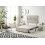 Bed Centre Galaxy Divan Base with 2 Drawers (Same Side) and Matching Headboard, Fabrics and Colours (3FT Single, Plush Silver) 1
