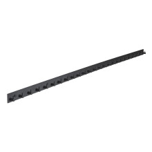 Brute Strength ⓠStainless Steel wall Coat Rack ⓠBlack ⓠ25 Hooks · 172 cm