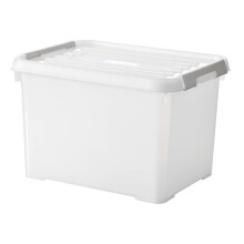 Curver Handy Plus Box 20 L Clips White 100% Recycled
