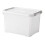 Curver Curver Handy Plus Box 20 L Clips White 100% Recycled 1