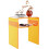 solaround Acrylic Side Table, Yellow 1