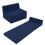 MeMoreCool Folding Floor Mattress Double, 195x120cm, Navy Blue 1