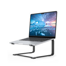 SOUNDANCE Laptop Stand for Desk, Metal Computer Riser, Heavy Stable PC Holder, Ergonomic Laptops Elevator for 12 to 17.3 Inches Notebook Computer